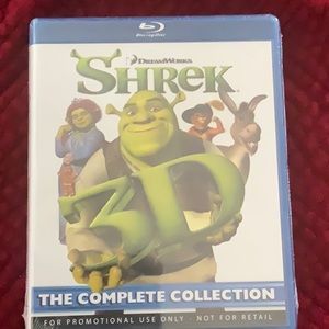Shriek 3D the complete collection on Blue Ray. Four disks. Never been opened.